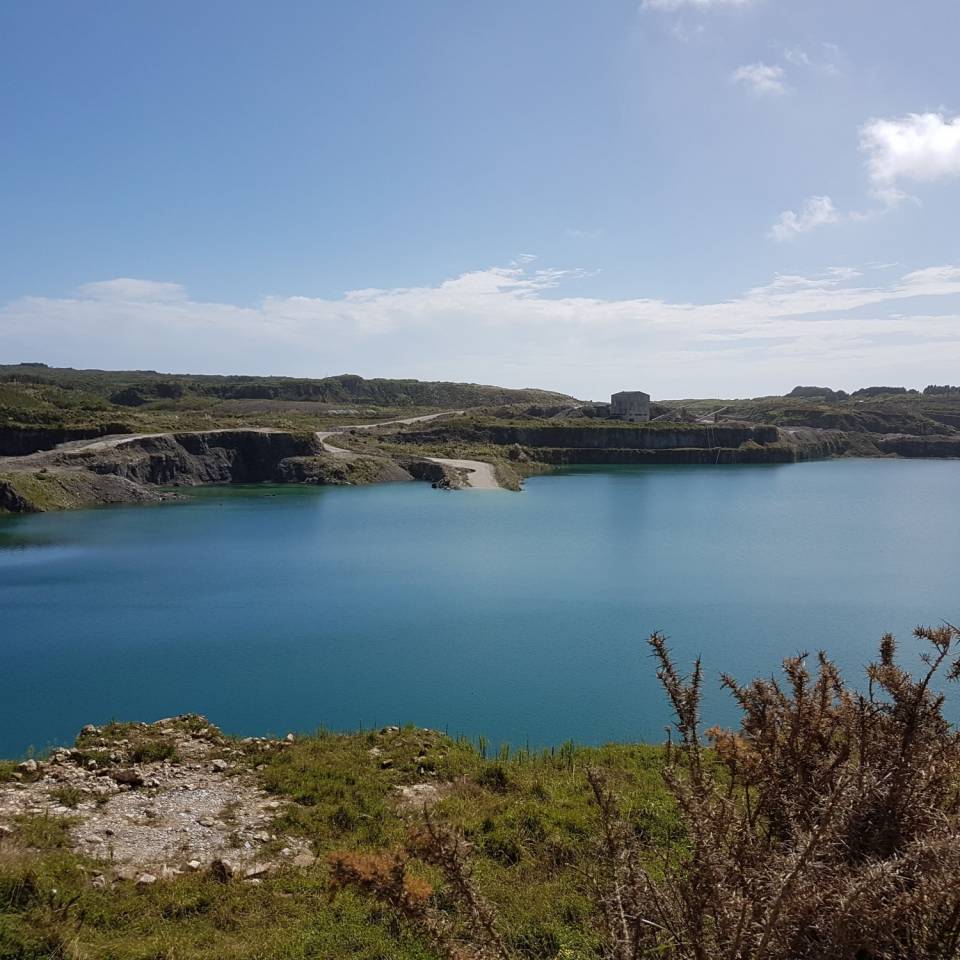 View of calm lake